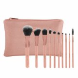 BH Cosmetics - Pretty In Pink 10 Piece Brush Set With Cosmetic Bag