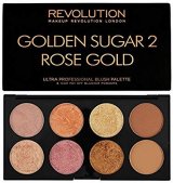 Makeup Revolution Ultra Palette Golden Sugar 2 Rose Gold