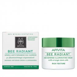 Apivita Bee Radiant Κρέμα Αντιγήρανσης & Λάμψης Πλούσιας Υφής 50ml